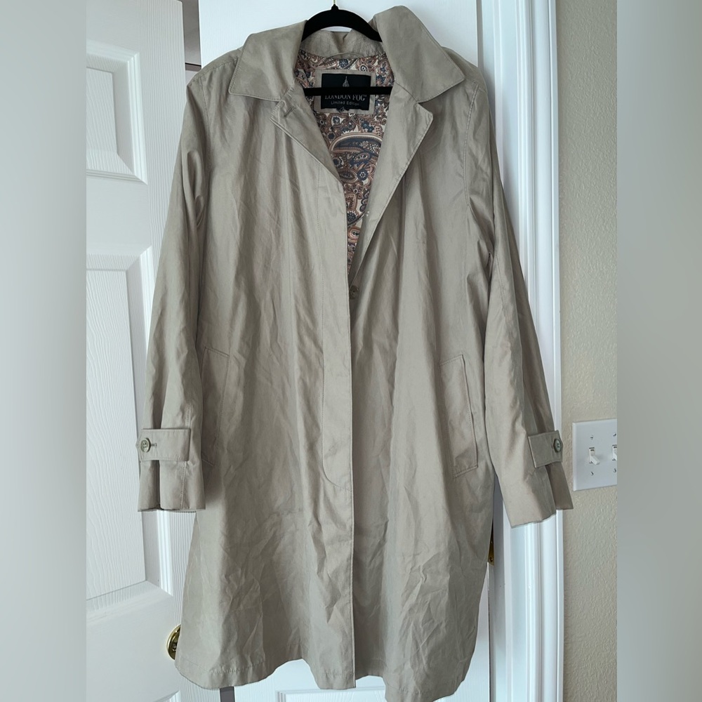 London Fog trench coat